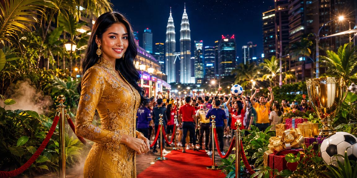 Pertaruhan bola sepak di Kuala Lumpur dengan gaya Melayu